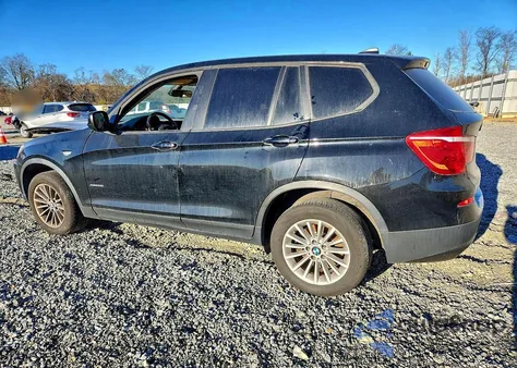 2011 BMW X3 xDrive28I from USA, damaged, VIN 5UXWX5C55BL700445